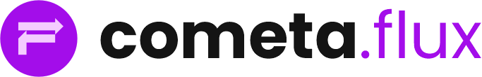 Logo cometa flux
